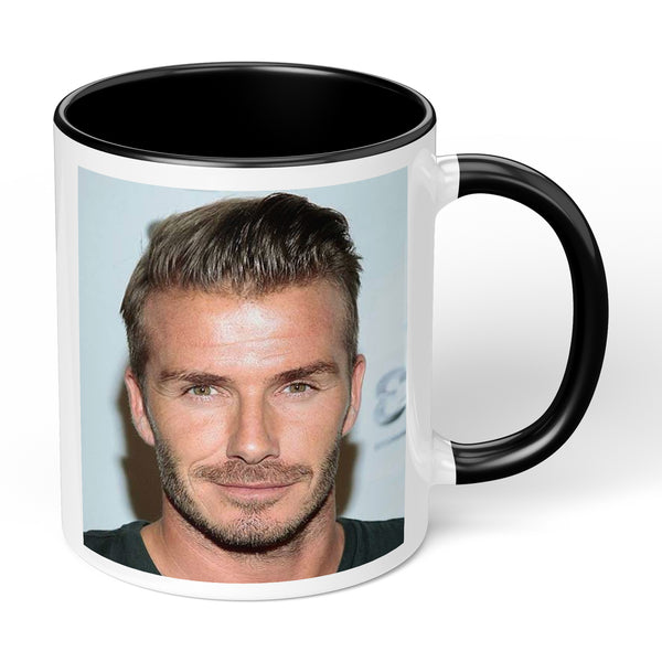 Mug With David Beckham Photo For Football Fan Or Footballer